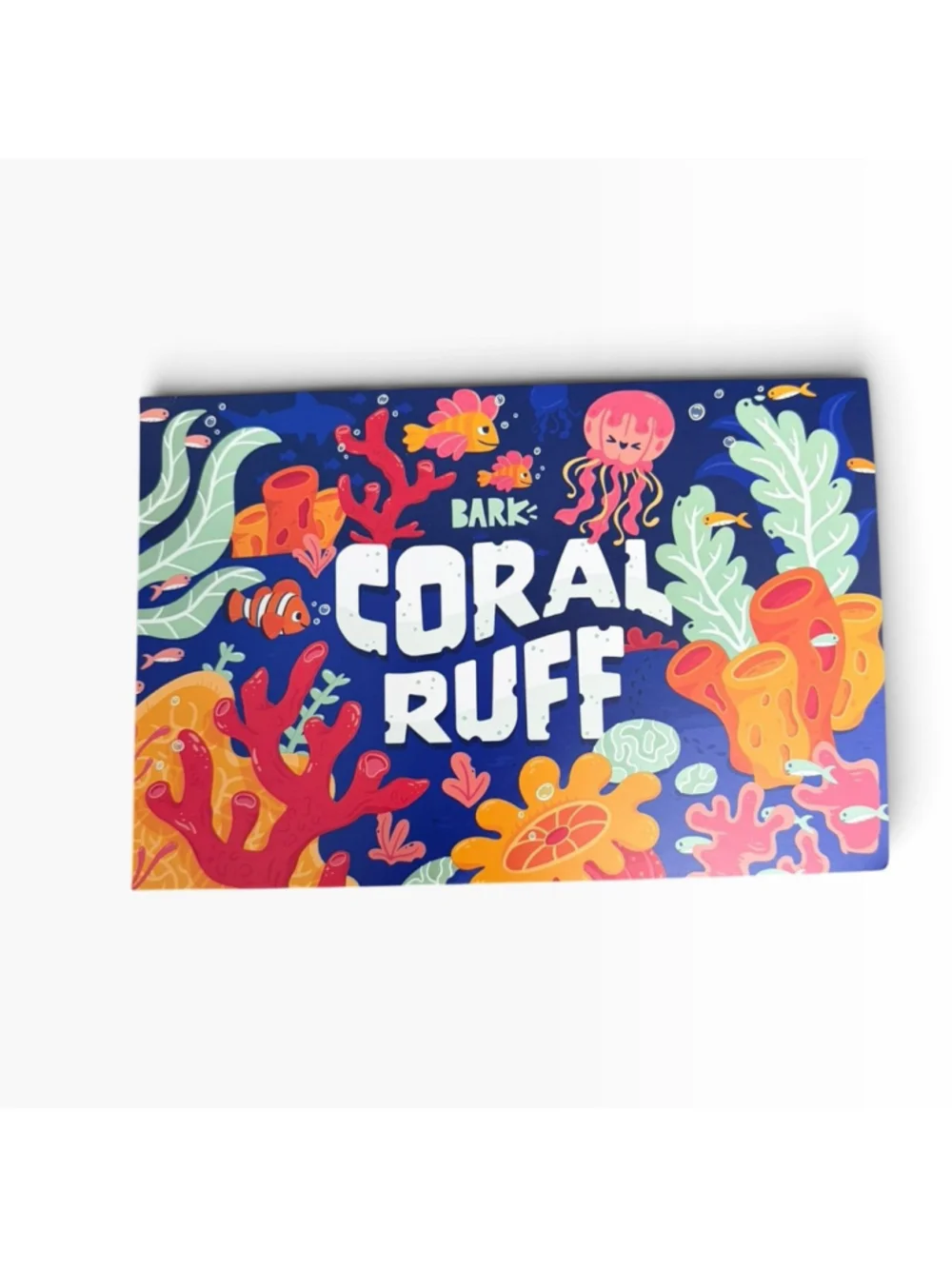 BARK Manny Ray Coral Ruff Dog Toy Set